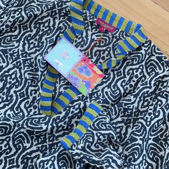 NWT Lisa Corti Top/Bathing Suit Cover Up S - Picture 9 of 11